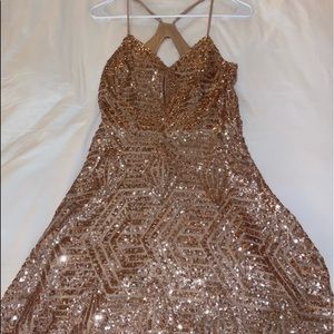 Mini homecoming dress